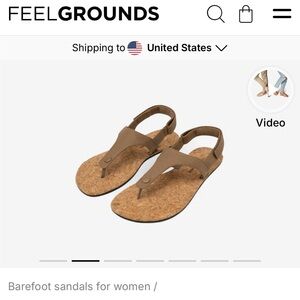 Women's Feelgrounds Seaside Sandals - Biscuit Beige Twill
